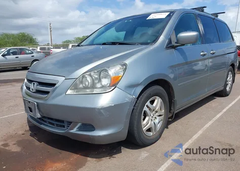 2005 Honda Odyssey Ex-L z USA, uszkodzony, nr VIN 5FNRL38635B074711